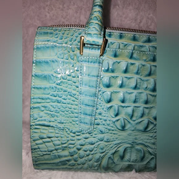 Brahmin Anywhere Convertible Satchel Glass Glossy - Picture 6 of 13